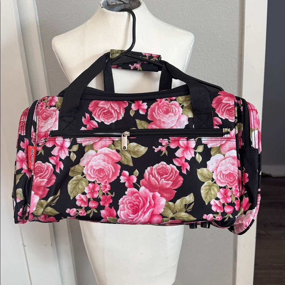 New Floral Canvas Tote Bag Travel Bag